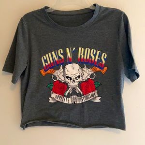 Guns N’ Roses Crop top